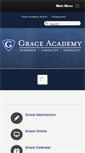 Mobile Screenshot of graceacademync.com